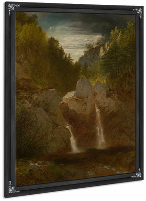 Rocky Pool Bash Bish Falls By John Frederick Kensett