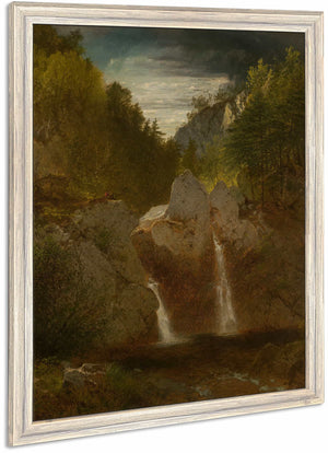 Rocky Pool Bash Bish Falls By John Frederick Kensett