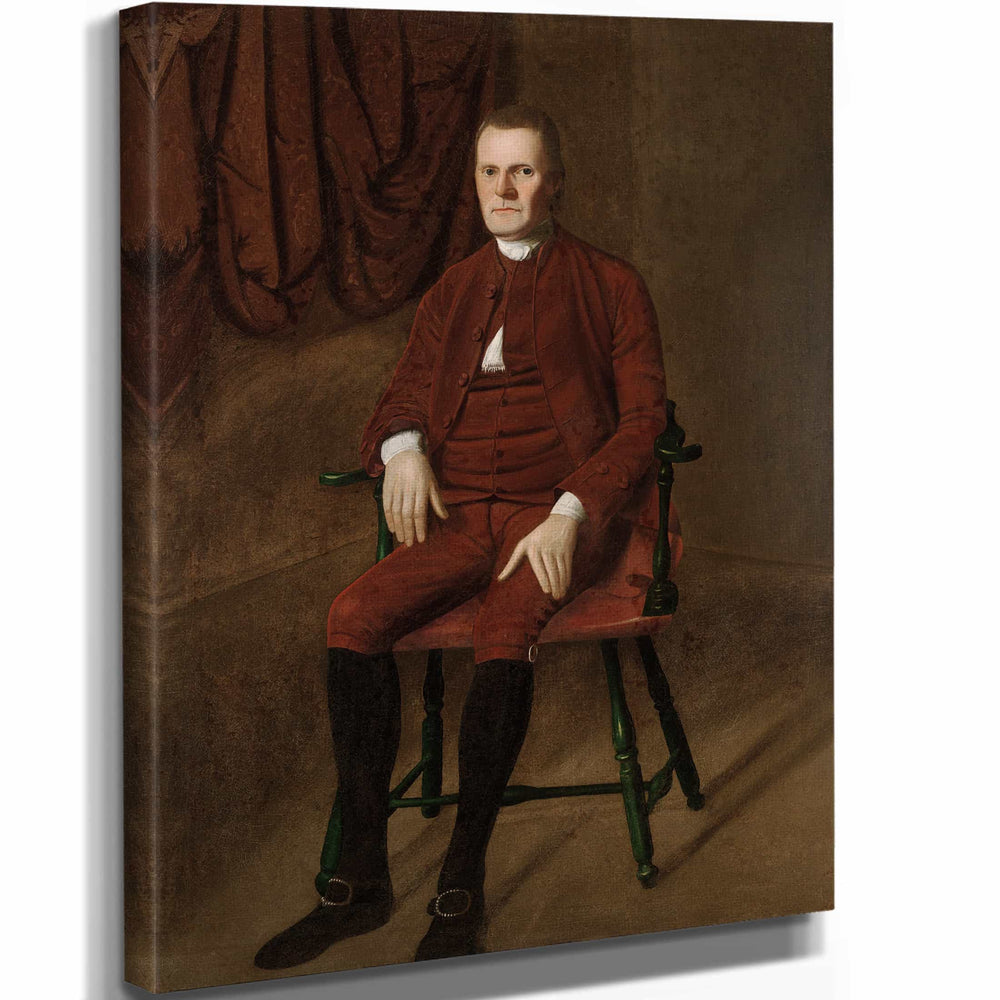 Ralph Earl 11" x 14" / Stretched Canvas Wrap Roger Sherman By Ralph Earl