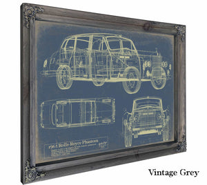 Rolls Royce Phantom Park Ward Limousine 1963 Wall Art from Bella Frye.