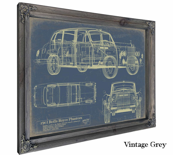 Rolls Royce Phantom Park Ward Limousine 1963 Wall Art from Bella Frye.