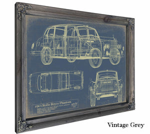 Rolls Royce Phantom Parkward Limousine1963 Wall Art from Bella Frye.