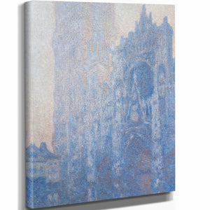 Claude Monet Rouen Cathedral Facade And Tour Dalbane By Claude Monet