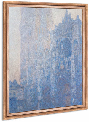 Rouen Cathedral Facade And Tour Dalbane By Claude Monet