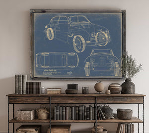 Saab 96 1960 Wall Art from Bella Frye.