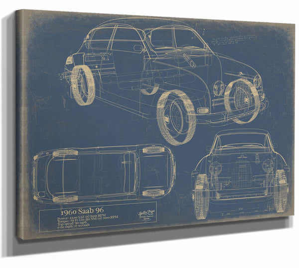 Saab961960 Wall Art from Bella Frye.