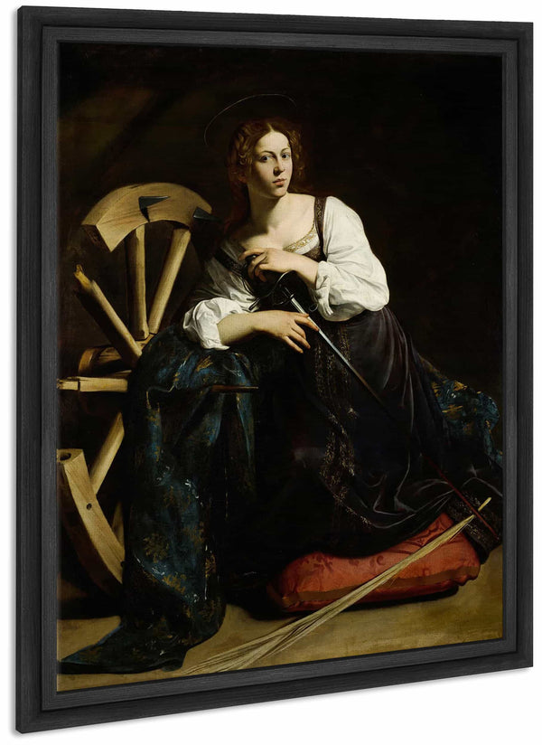 Saint Catherine Of Alexandria By Caravaggio