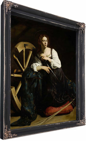 Saint Catherine Of Alexandria By Caravaggio