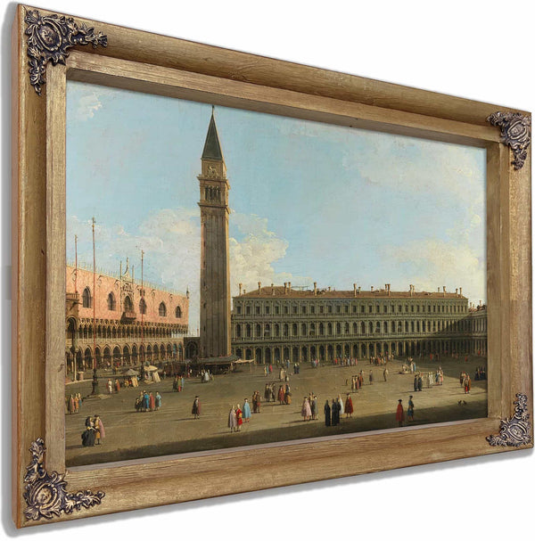 Saint Marks Square Venice By Canaletto