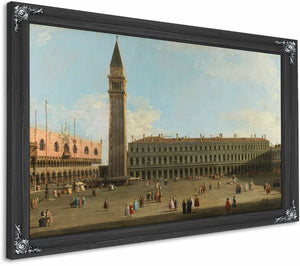 Saint Marks Square Venice By Canaletto