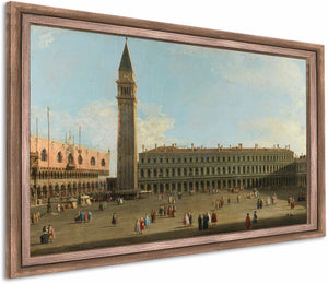 Saint Marks Square Venice By Canaletto