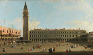 Canaletto Saint Marks Square Venice By Canaletto