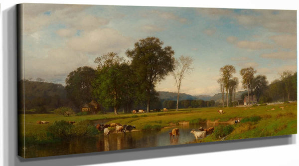 Samuel Colman Saw Mill Valley Ashford Connecticut By Samuel Colman