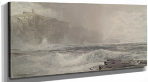 William Trost Richards Sea And Cliffs By William Trost Richards