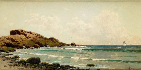 Alfred Thompson Bricher Seascape By Alfred Thompson Bricher 1