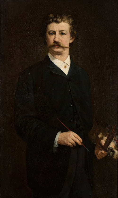 Aleksander Sochaczewski Self Portrait By Aleksander Sochaczewski