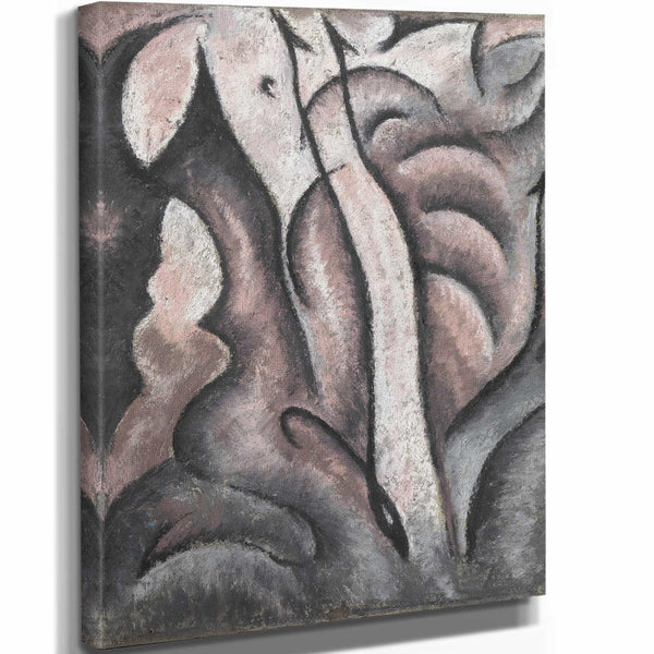 Arthur Dove 11" x 14" / Stretched Canvas Wrap Sentimental Music By Arthur Dove