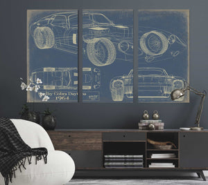 Shelby Cobra Daytona 1964 Wall Art from Bella Frye.