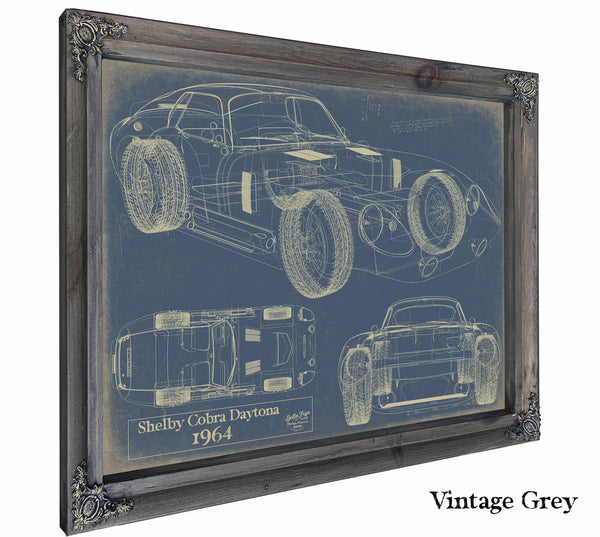 Shelby Cobra Daytona 1964 Wall Art from Bella Frye.