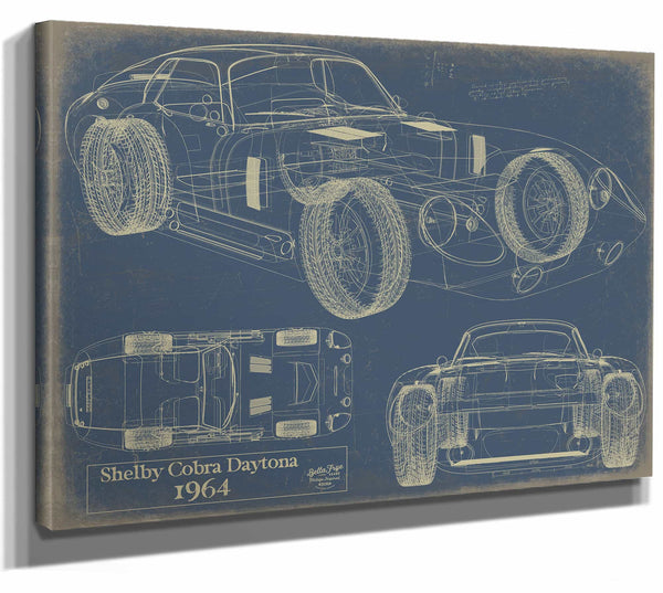 Shelby Cobra Daytona 1964 Wall Art from Bella Frye.