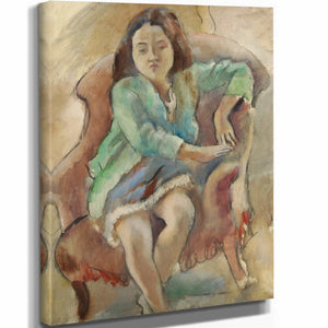 Jules Pascin Simone Dalal By Jules Pascin