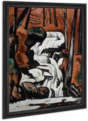 Smelt Brook Falls By Marsden Hartley