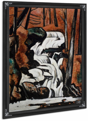 Smelt Brook Falls By Marsden Hartley