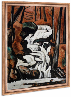 Smelt Brook Falls By Marsden Hartley