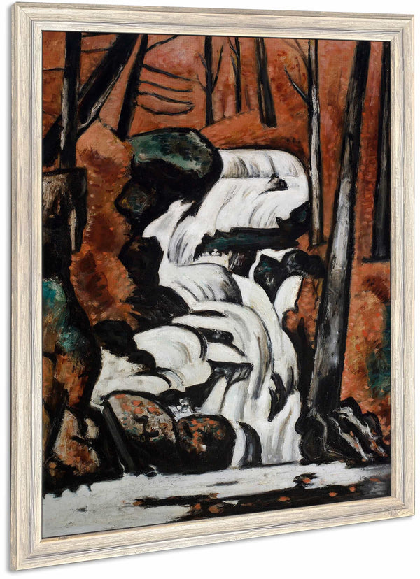 Smelt Brook Falls By Marsden Hartley