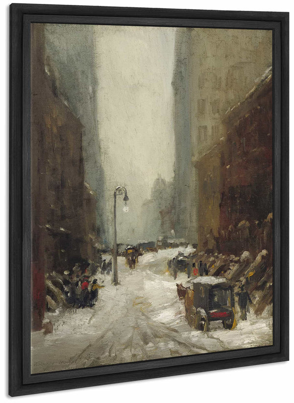 Snow In New York By Robert Henri