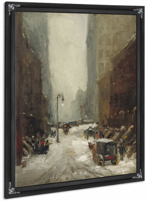 Snow In New York By Robert Henri