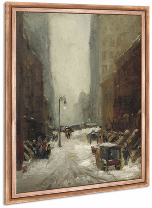 Snow In New York By Robert Henri