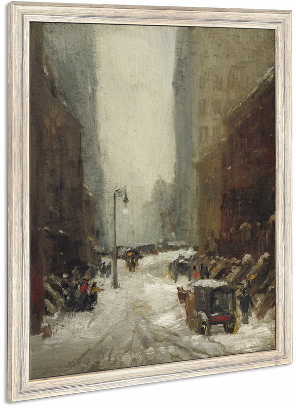 Snow In New York By Robert Henri