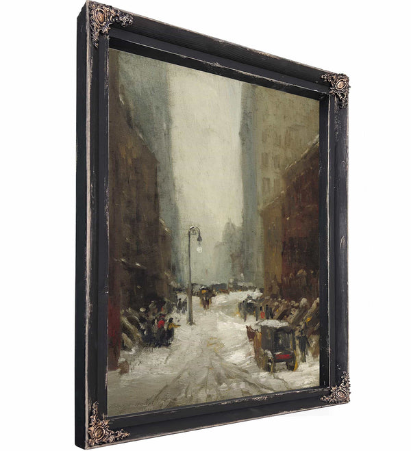 Snow In New York By Robert Henri