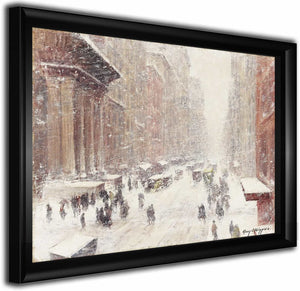 Snow Storm On The Avenue By Guy Carleton Wiggins