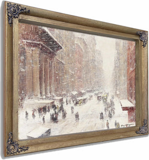 Snow Storm On The Avenue By Guy Carleton Wiggins