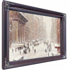 Snow Storm On The Avenue By Guy Carleton Wiggins