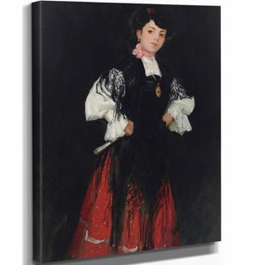 Spanish Girl Of Madrid By Robert Henri