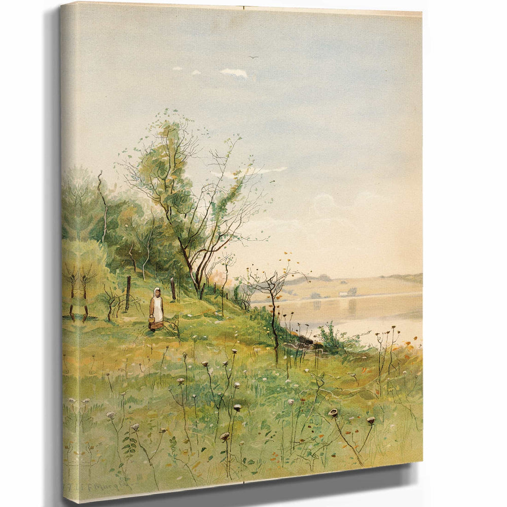 John Francis Murphy Spring Landscape (Ca 1861–1897) By John Francis Murphy