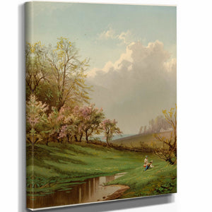 Alfred Thompson Bricher Spring By Alfred Thompson Bricher