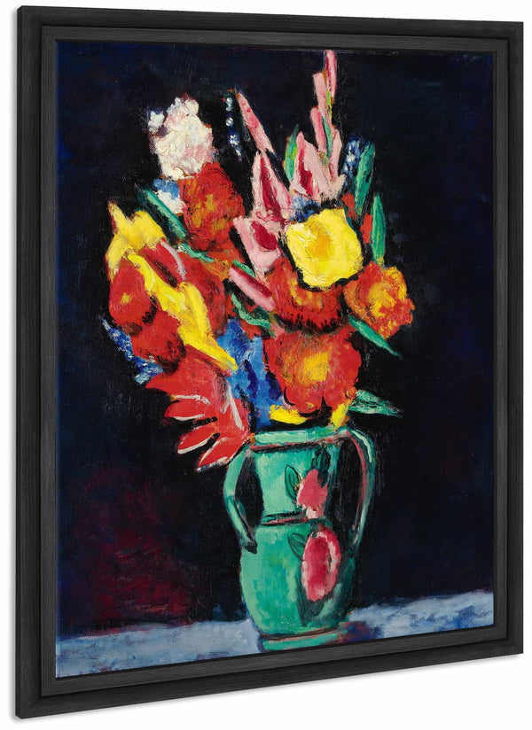 Still Life With Flowers By Marsden Hartley