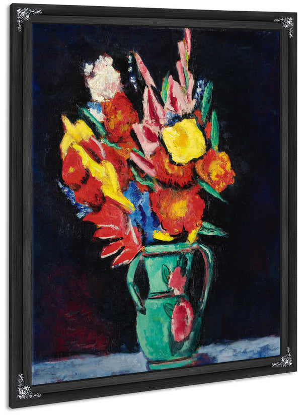 Still Life With Flowers By Marsden Hartley