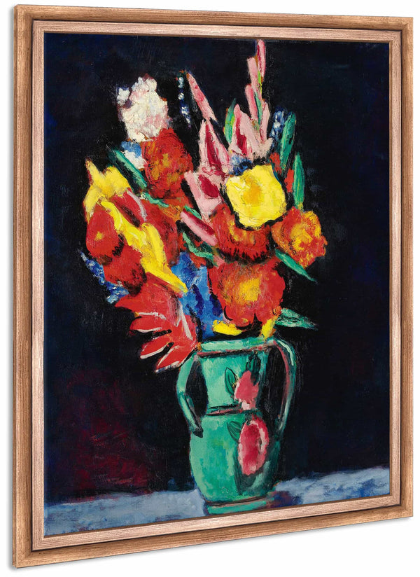 Still Life With Flowers By Marsden Hartley