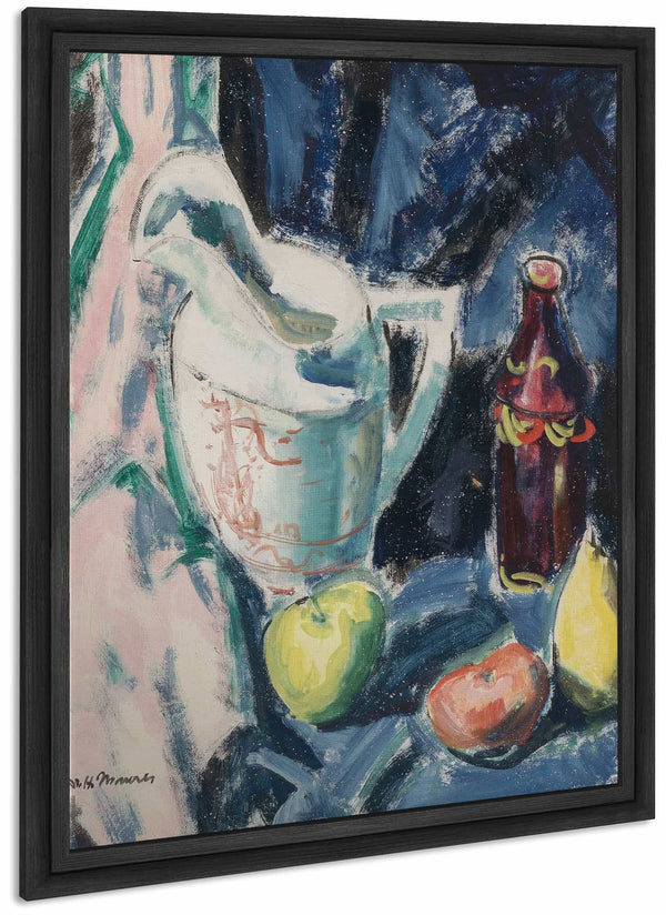 Still Life With Pitcher And Fruit By Alfred Henry Maurer