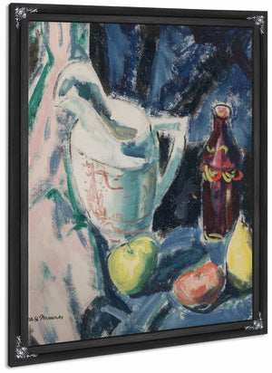 Still Life With Pitcher And Fruit By Alfred Henry Maurer