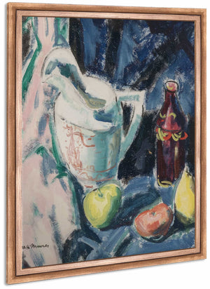 Still Life With Pitcher And Fruit By Alfred Henry Maurer