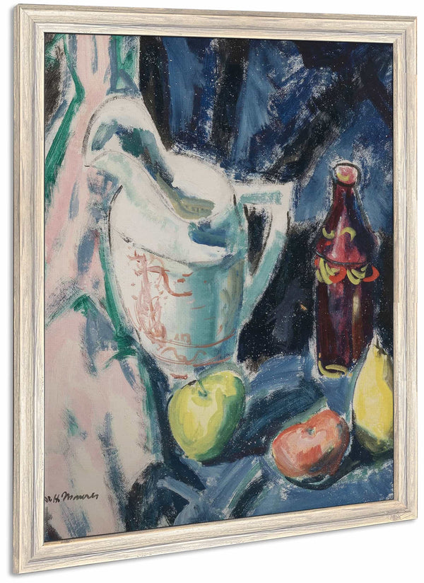 Still Life With Pitcher And Fruit By Alfred Henry Maurer