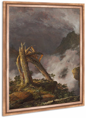 Storm In The Mountains By Frederic Edwin Church