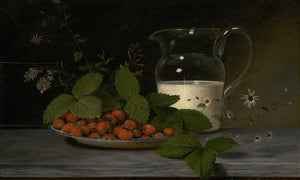 Raphaelle Peale Strawberries And Cream (1816) By Raphaelle Peale