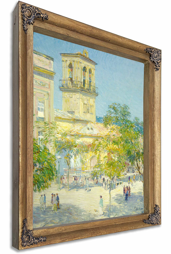 Street Of The Great Captain Cordoba By Childe Hassam